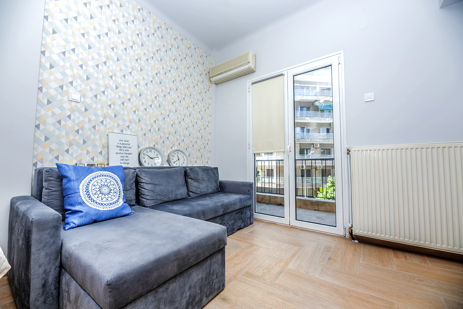Thessaloniki center - 100m2 apartment split in a double and a studio